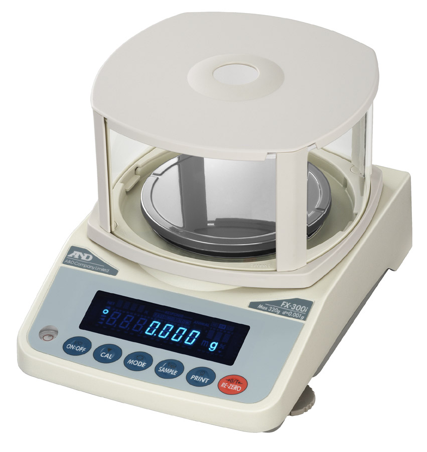 Small image displaying the A & D FX-i precision Balance scale ofered by Certified Weighing Services